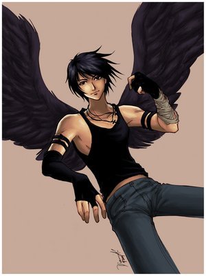 Name: Alex
Age: 22
Type: Angel
Powers: can control wind
Personality: calm, doesn't like violence,