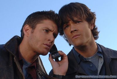 Sam and Dean about to drink the dream root in Dream a Little Dream of Me
