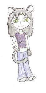 Here is my character:

Name: Felidae

Power: She can turn into any animal under the classificatio
