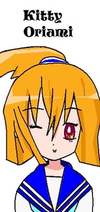  Name:Kitty Oriami Age:15 Hair color:Carmelle Blond Hobbies: watching Inuyasha(inu**sha),watching Y