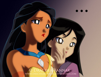 Pocahontas and Mulan^^