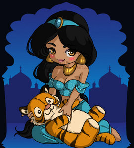 Yeah,I agree Breebree446, Darachea Rannak is a wonderful artist:)
Cute Princess Jasmine^^