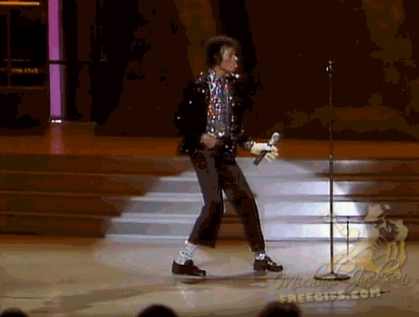  MJ's first Moonwalk !!!!