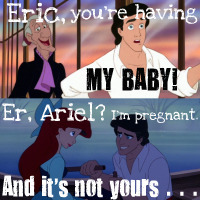 I don't think Ariel will be too happy with this development . . .