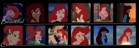 Ariel is a really pretty princess in my opinion:)She is my second favourite,but sorry I can't find of