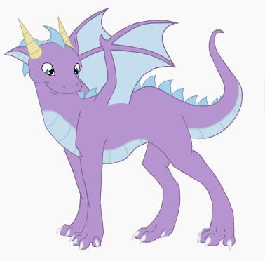 My character:

Species: Dragon
name: Lyla
Gender: Female
Role: Animal 
age (in dragon years): 1