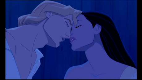 Pocahontas and John Smith's duett If I never know you,it's the most romantic Disney moment in my opin