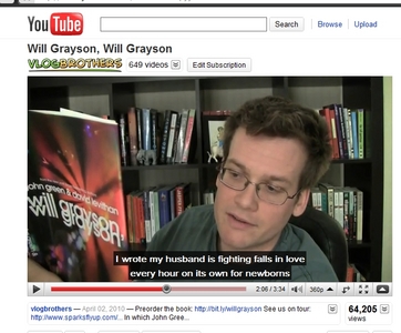 lol I recently discovered the "auto captions" feature on youtube with a little help from Hank Green o