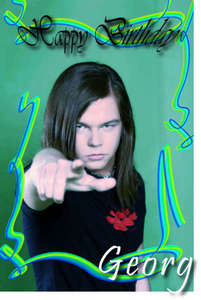  Happy Birthday Georg!!!! I hope あなた have a great one!