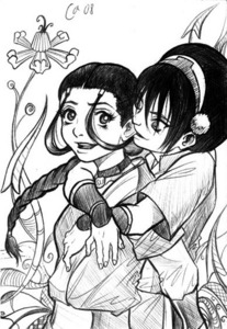  I wish someone can make a katoph club..with katara and toph no one thinks about this topic though.And