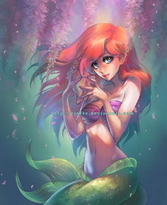 Just post an image of fanart featuring one of the Disney Princess. I'll go first. 