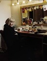 Diana in dressing room - diana-rigg photo