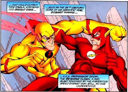 Flash and Professor Zoom