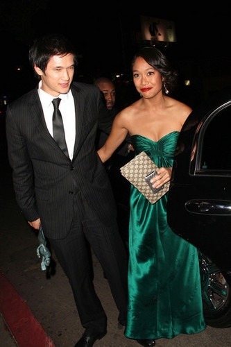 Harry Shum Jr outside Chateau Marmont after the SAG awards