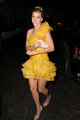 Heather Morris outside Chateau Marmont after the SAG awards - glee photo