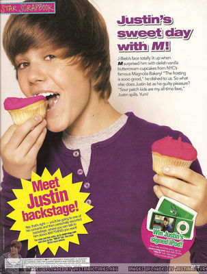 Justin Bieber> M Magazine (March 2010) - Justin Bieber 303x400