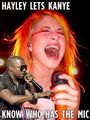 Kanye interupts Hayley - hayley-williams fan art