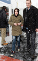 Kristen Braves the snow   at Sundance  - twilight-series photo