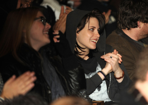  Kristen and Dakota inside the premiere