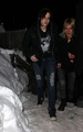 Kristen arriving at Joan Jett concert - twilight-series photo