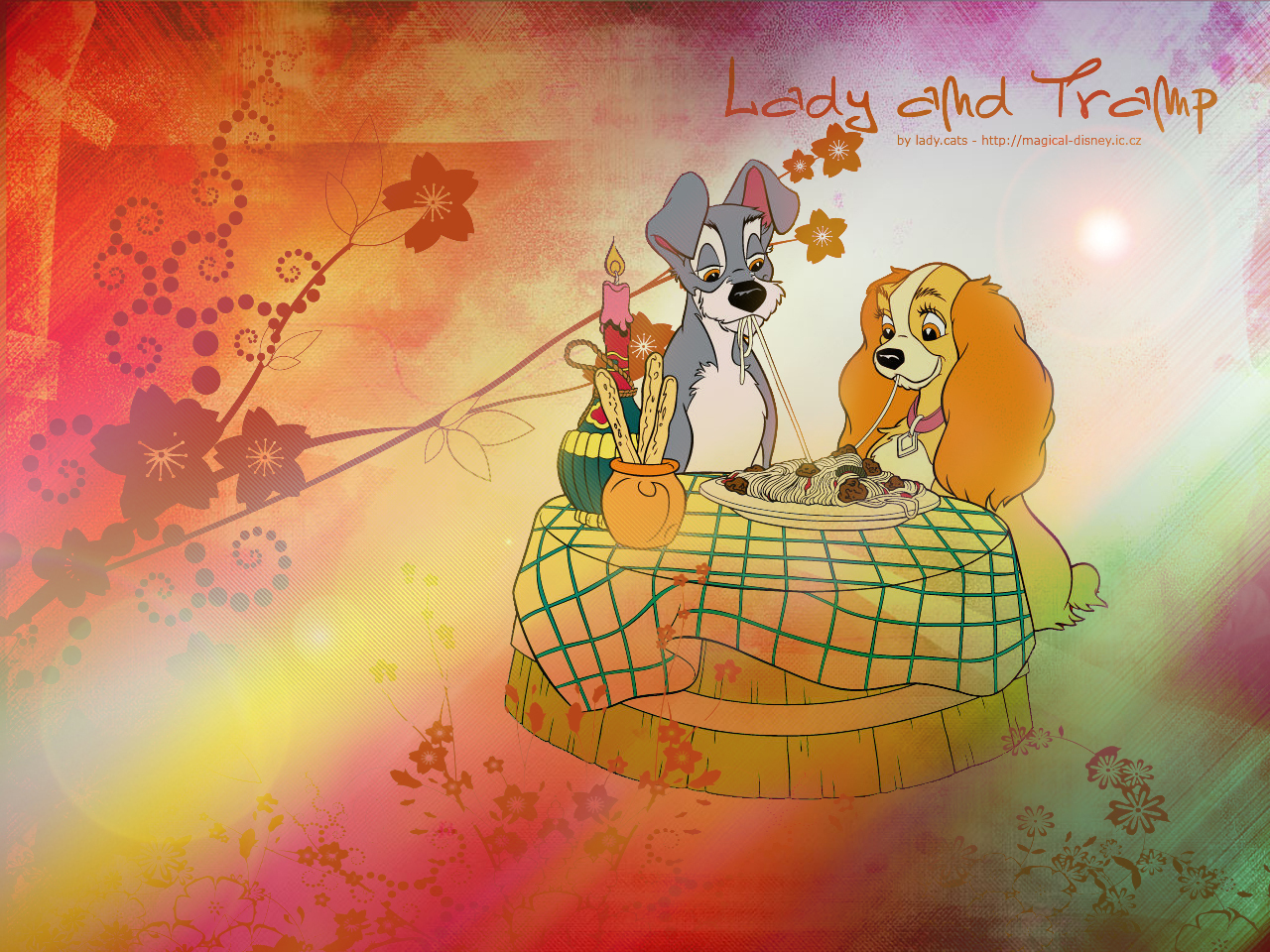 Lady The Tramp Disney S Lady And The Tramp 壁紙 ファンポップ