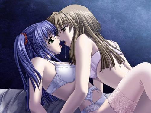  Lesbian/Bisexual Anime Hintergrund