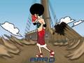 Luffy With An Afro - monkey-d-luffy photo