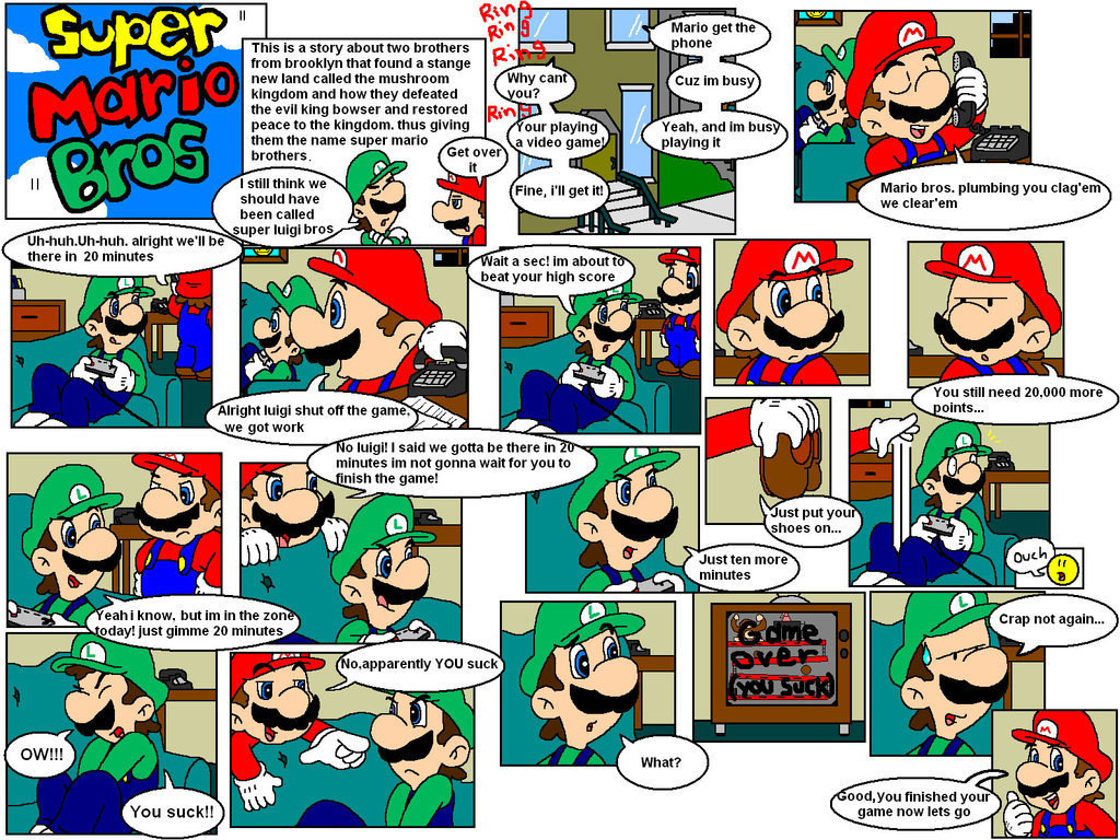 Photo of Mario Comic 1 for fans of Mario. 