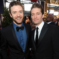 Matt with Justin Timberlake @ 16th Annual SAG Awards - glee photo