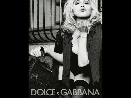  más madonna for Dolce & Gabbana Promo Pictures