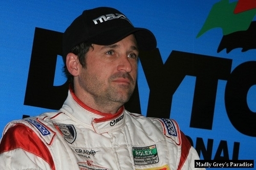 Patrick Dempsey at Test Session for Rolex 24 2010