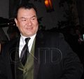 Patrick Gallagher (Ken) outside Chateau Marmont after the SAG awards - glee photo