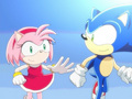 Sonamy Run with Me - sonic-and-amy fan art