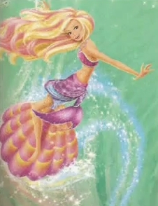  바비 인형 in a mermaid tale