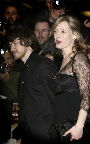  James McAvoy and Anne-Marie Duff: Red Carpet Mates