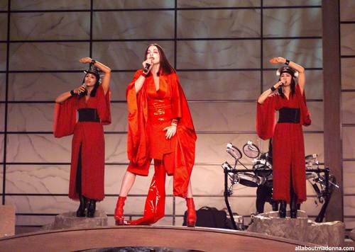 Madonna performing ‘Nothing Really Matters’ at the Grammy Awards (February 24 1999)