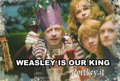  Mr. Weasley is our King