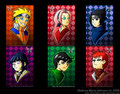 Naruto Character Frames - naruto fan art