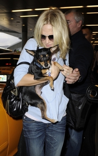 Carrie arriving in Miami
