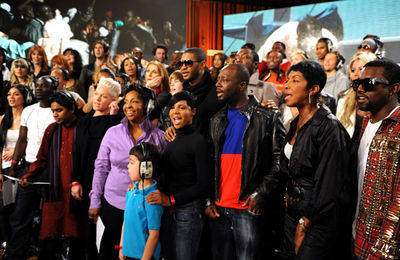  Events > 2010 > February 1st - "We Are The World" 25 Years For Haiti Recording Session