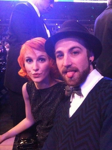  Jeremy & Hayley at the Grammy's