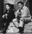 Johnny Cash & Bob Dylan - johnny-cash photo