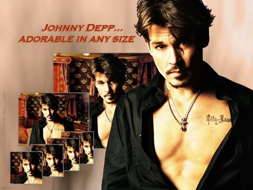 Johnny Depp... adorable in any size