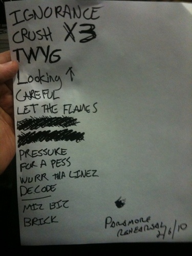 Paramore Private Show + New Set List 