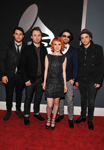 Paramore at the 52nd Grammy Awards HQ