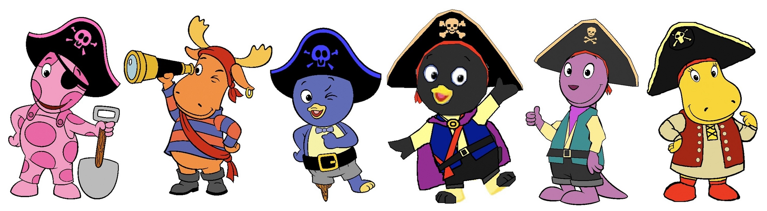 The Backyardigans Fan Art: Pirates.
