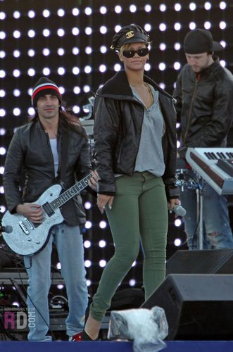  Rehearsals for the Pepsi and VH1 Super Bowl fã geléia, geleia in Miami - February 3, 2010