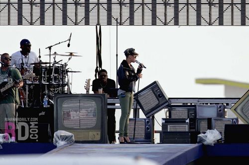  Rehearsals for the Pepsi and VH1 Super Bowl fã geléia, geleia in Miami - February 3, 2010
