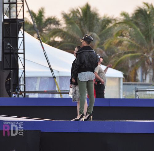  Rehearsals for the Pepsi and VH1 Super Bowl অনুরাগী জ্যাম in Miami - February 3, 2010