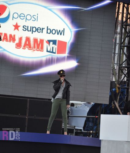  Rehearsals for the Pepsi and VH1 Super Bowl অনুরাগী জ্যাম in Miami - February 3, 2010